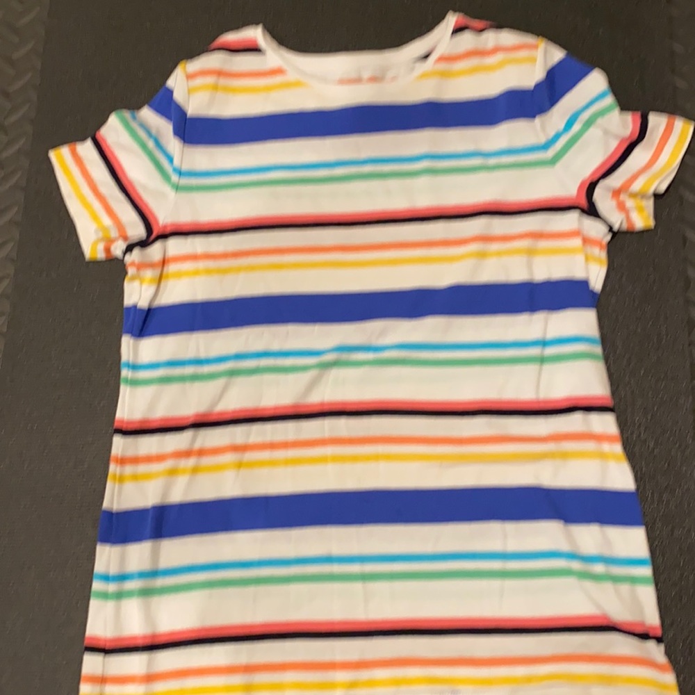 Multi stripe t shirt by Talbots